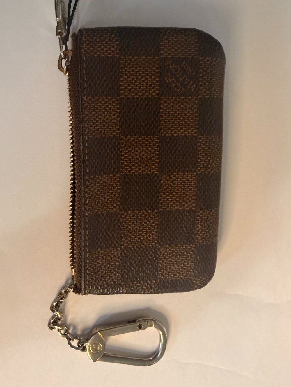 Louis Vuitton Damier Ebene Zipper Key Case
